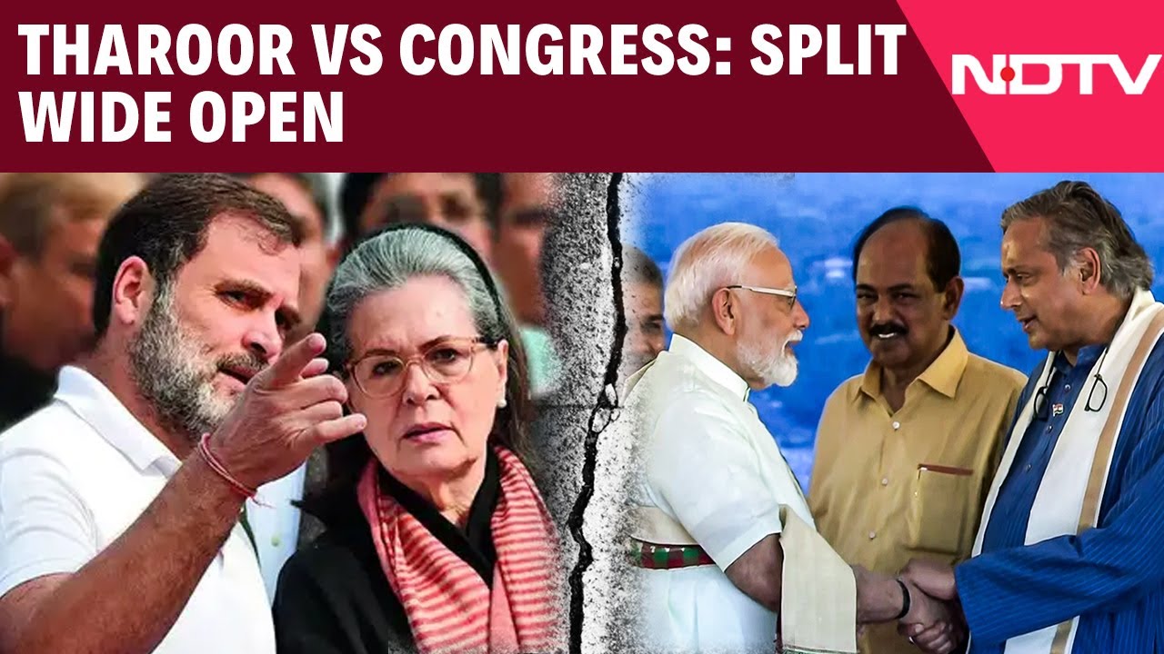 Shashi Tharoor News | Shashi Tharoor Admits "Differences Of Opinion" With Congress Leadership