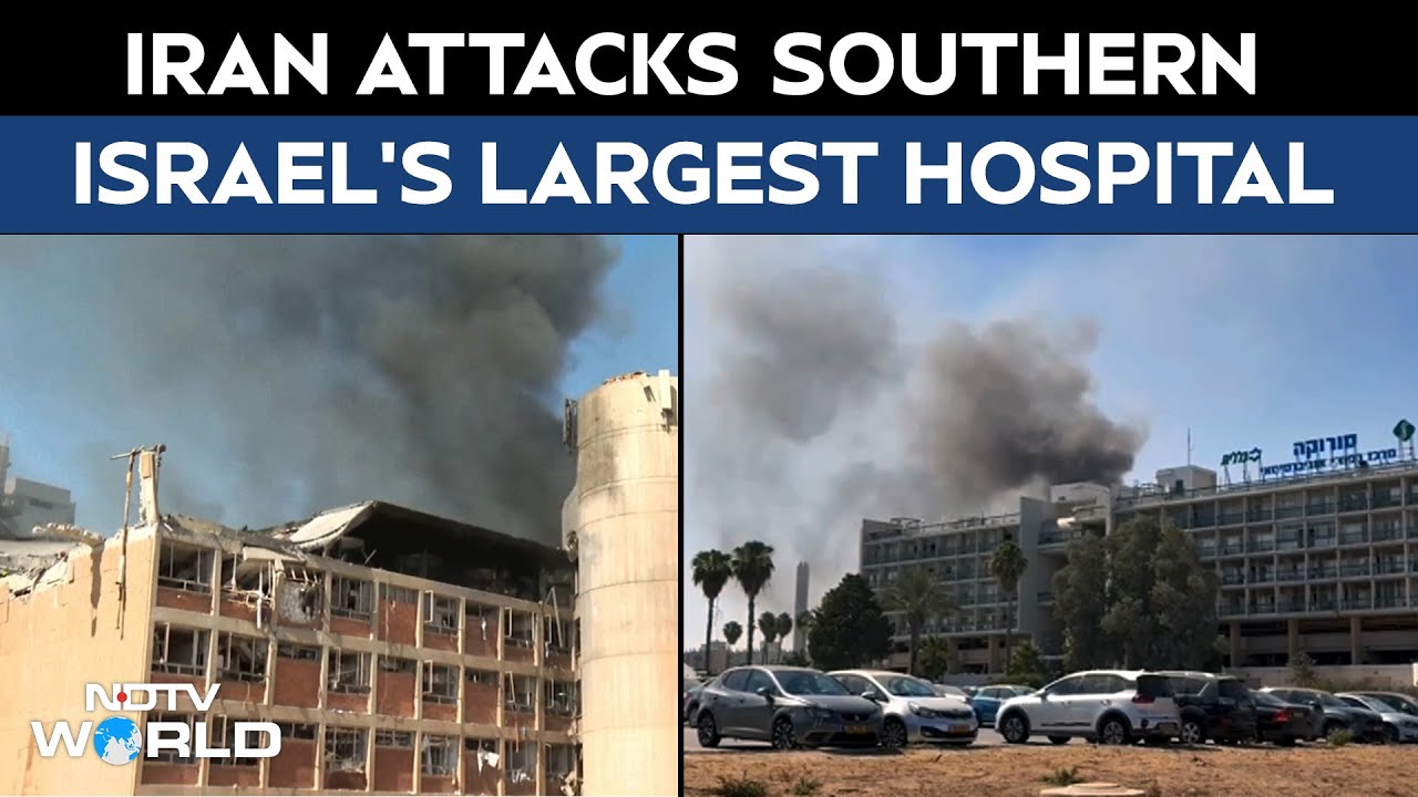Iran Israel Tensions | Iranian Missile Hits Israel's Main Hospital, Causes "Extensive Damage"