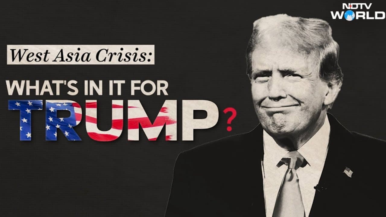 West Asia Crisis | What Trump Stands To Gain From Iran-Israel War
