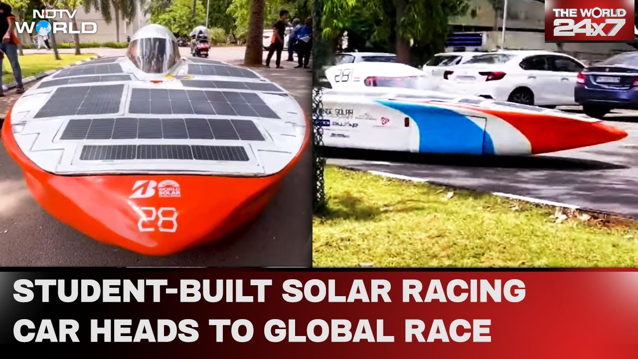 Video : IIT-Madras' Students Build Solar Racing Car 'Aagneya', Now Heading For World Challenge