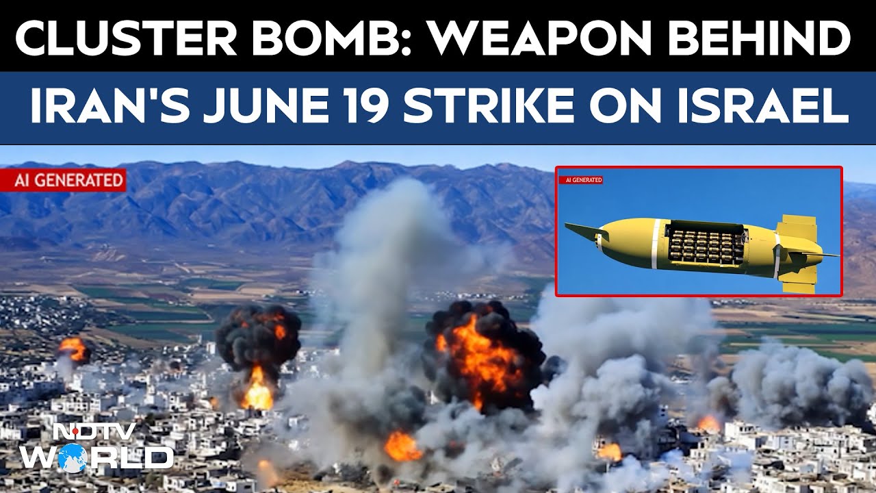 Iran Cluster Bomb Cluster Bomb Weapon Behind Iran S June 19 Missile