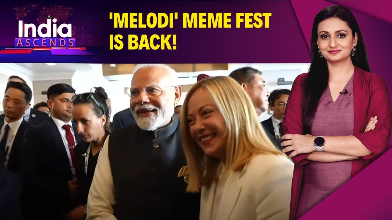Modi & Meloni Viral Again! Internet Can't Unsee This G7 'Melodi' Moment