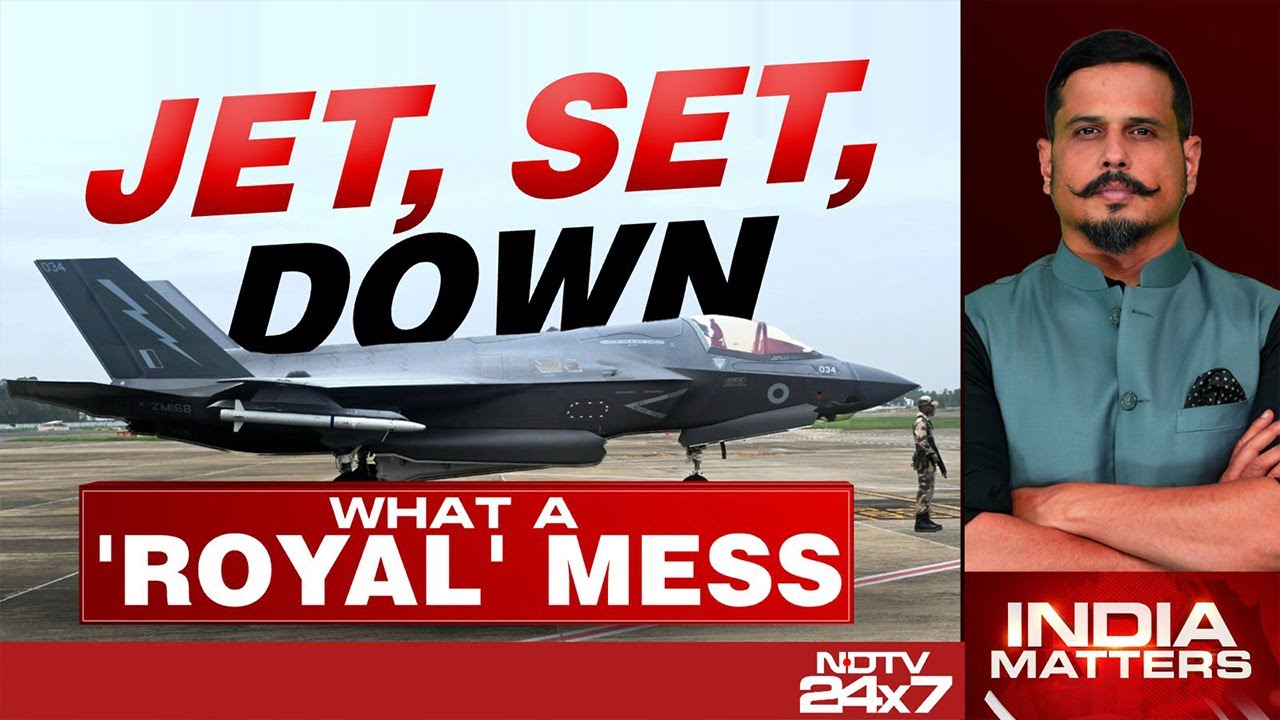Jet, Set, Down: What A 'Royal' Mess | F-35 Jet | Royal Navy | India Matters With Shiv Aroor