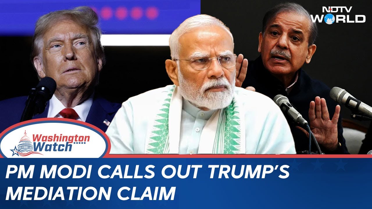 Video: No US Role Or Trade Deal Talk: PM Modi Calls Out Trump's Claim On India-Pak Truce