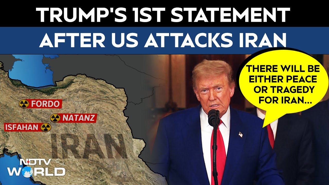 US Attacks Iran | 'If Peace Will Not Come Quickly...': What Trump Said After Striking Iran