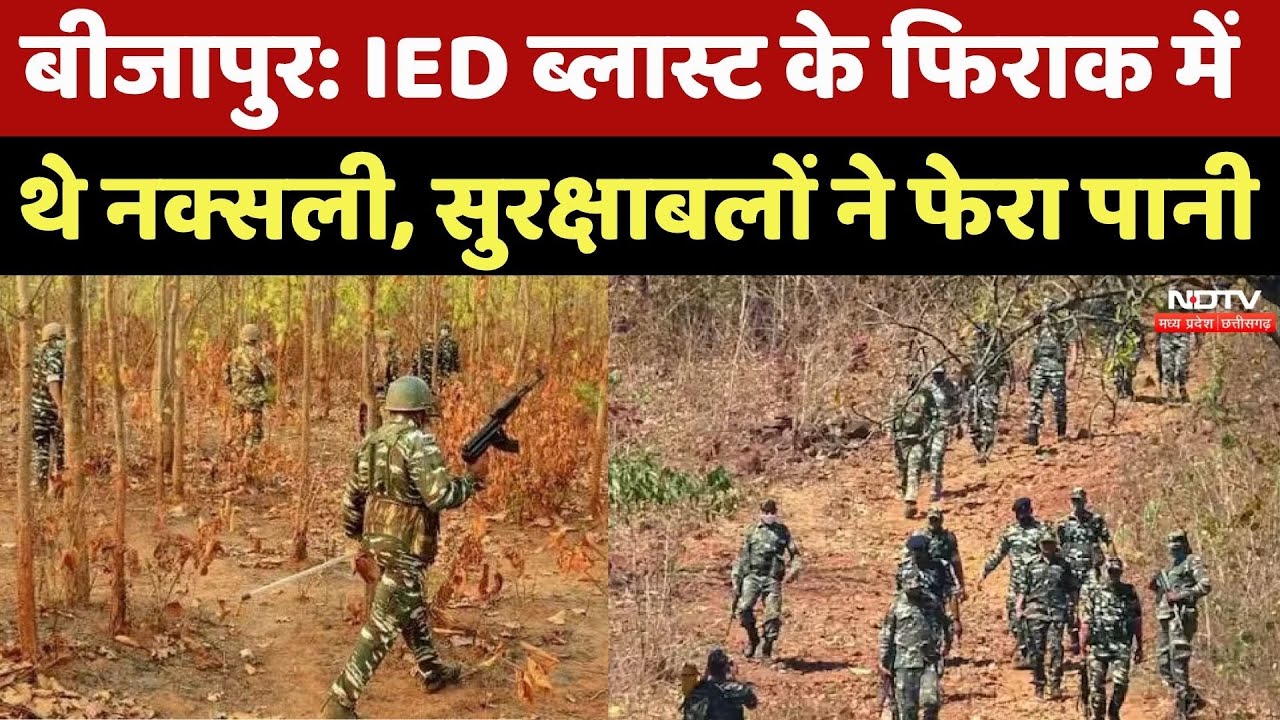 Bijapur Naxal IED Bomb Planted: सुरक्षाबलों ने नक्सलियों के मंसूबे को किया नाकाम! Naxali | CG News