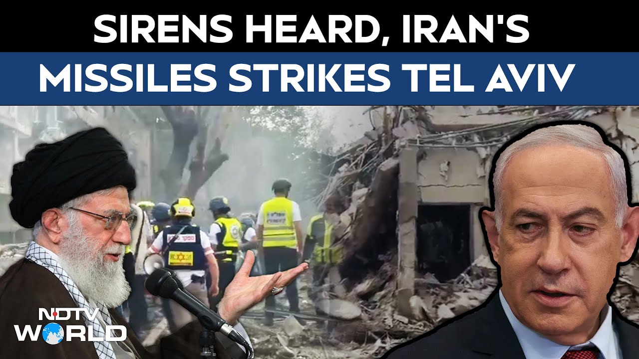 Iran Israel War | Destruction In Tel Aviv After Iran Fires Missiles