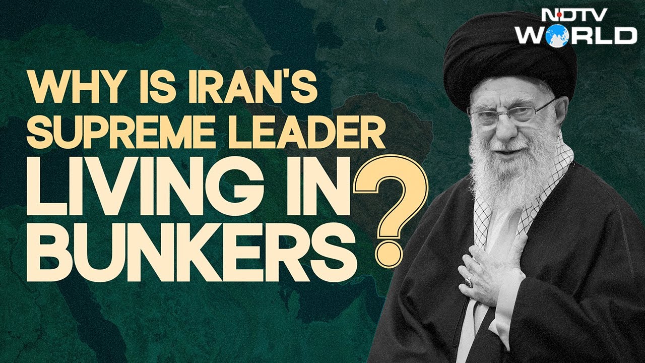 Why Is Iran Supreme Leader Ayatollah Khamenei Living In Bunkers?