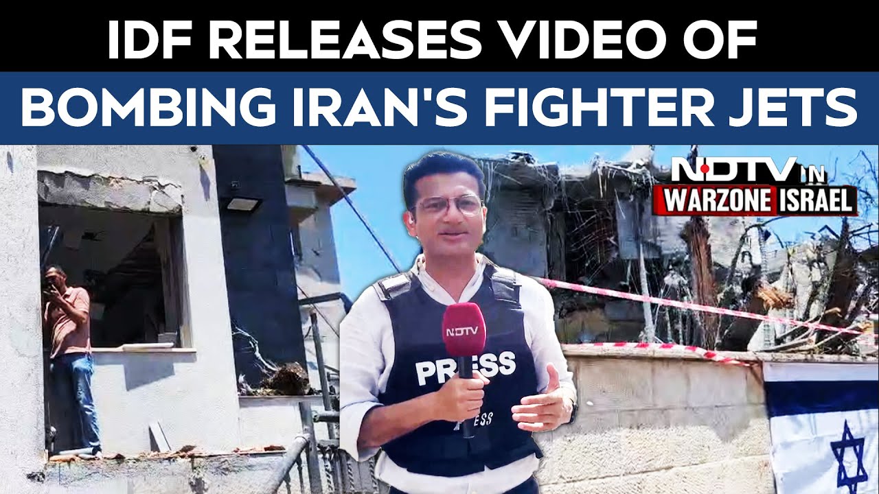 Video: Iran Israel War | NDTV Ground Report: Houses, Shopping Complex Damaged By Iran