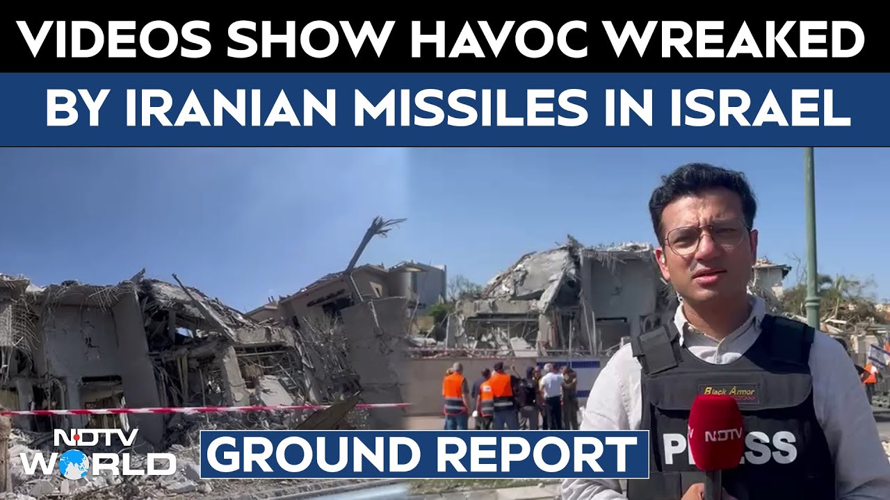 Damaged Houses, Helpless Residents: Videos Show Destruction In Israel