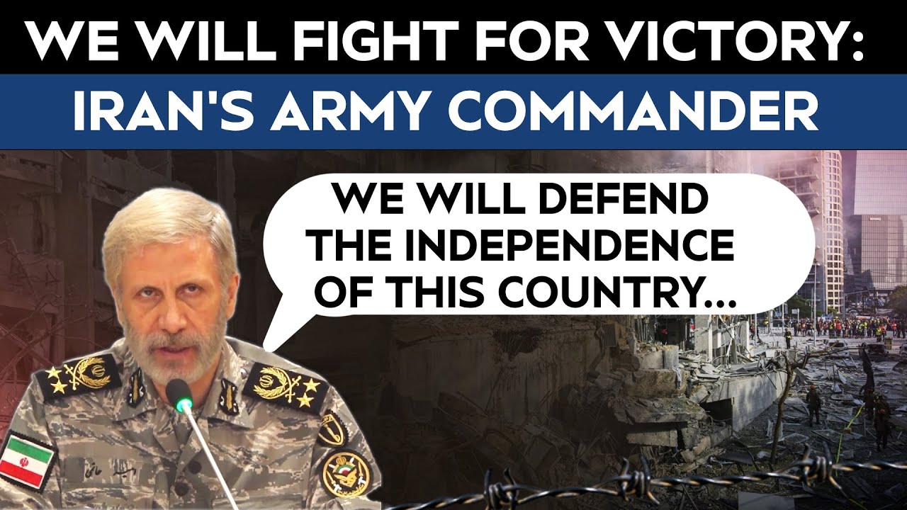 Video: Iran Israel War | Will Defend Territorial Integrity Of Iran: Amir Hatami, Iran's Army Commander
