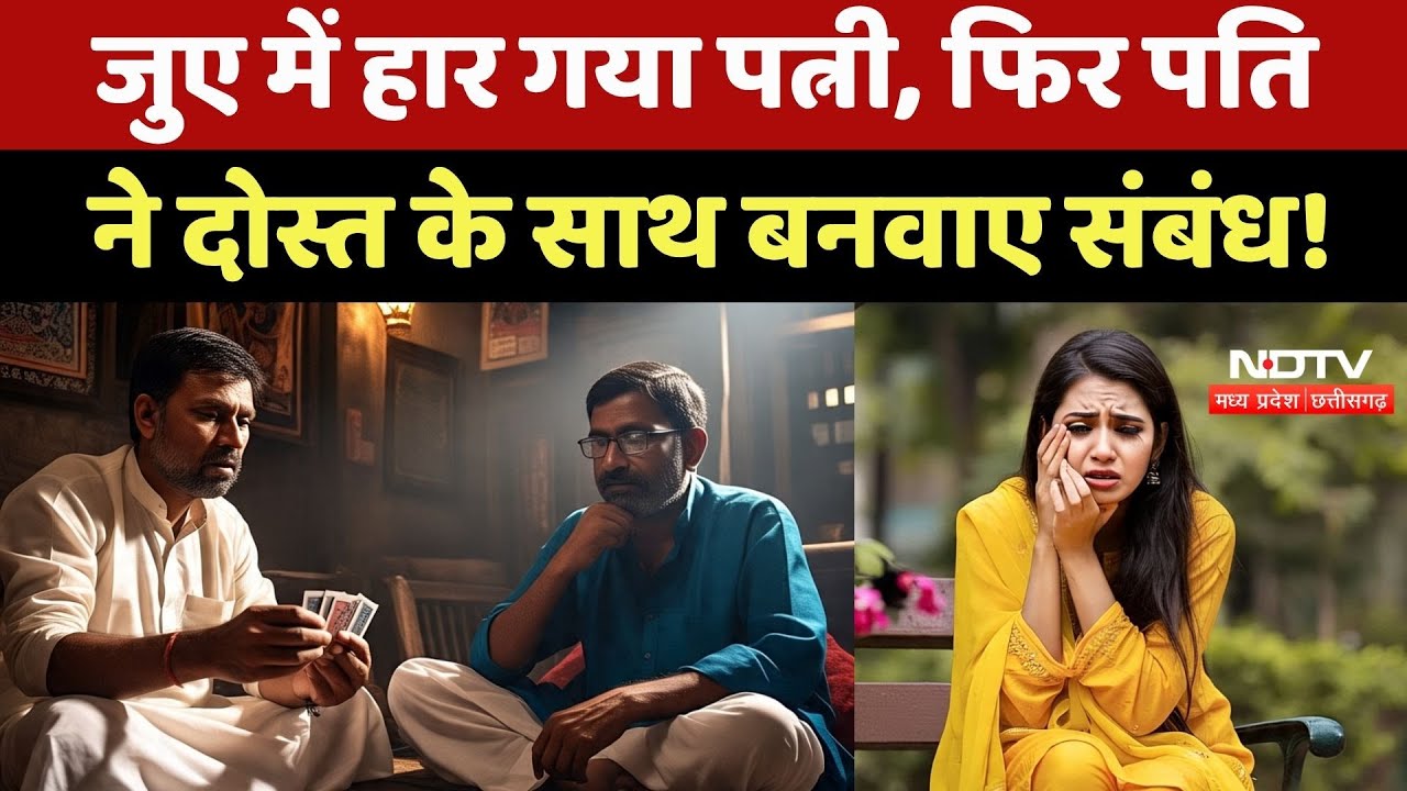 Dhar Crime News: जुए में हार के बाद पत्नी को दाव पर लगाया फिर दोस्त के साथ बनवाए संबंध