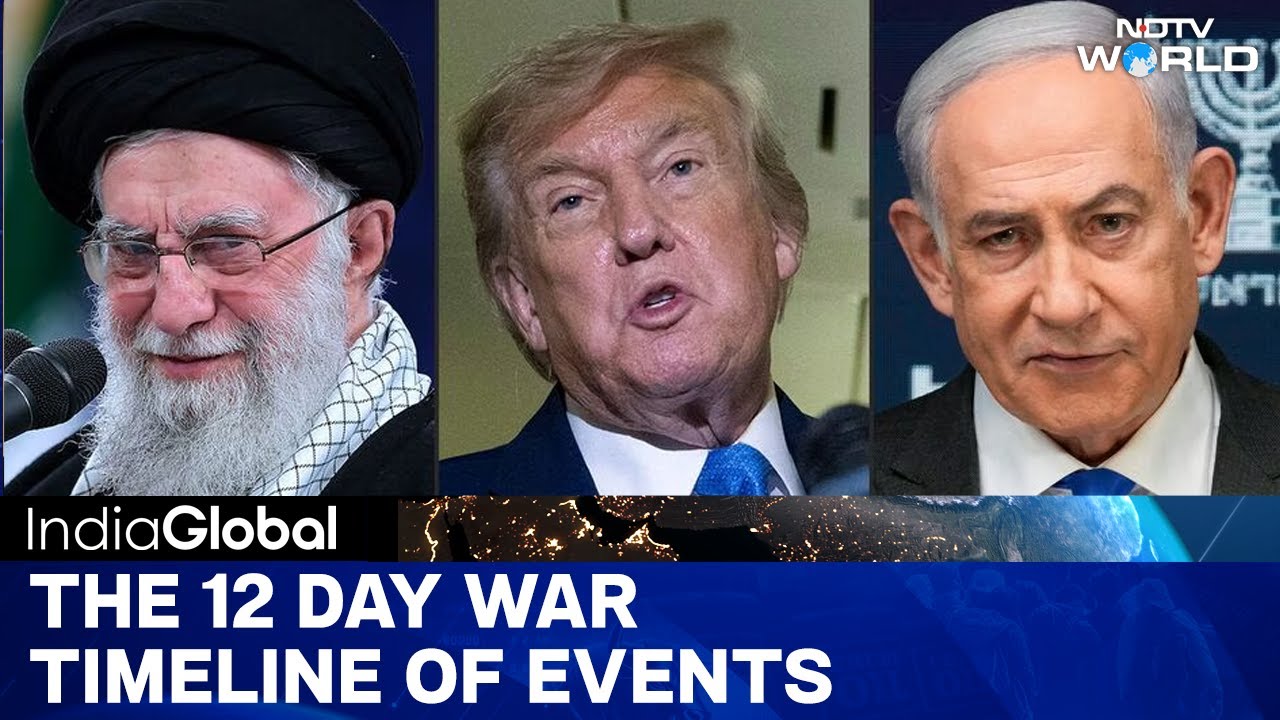 Iran Israel Ceasefire | The 12 Day War: Israel Vs Iran Timeline Of Events