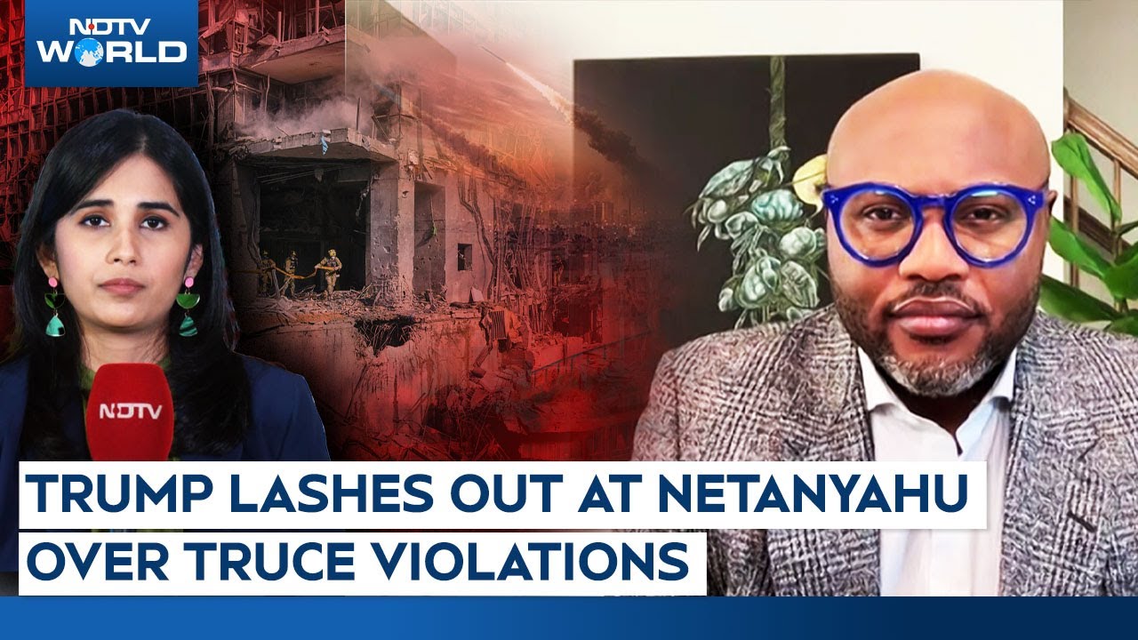 Video : ⁣Iran Israel Ceasefire | Trump Rebukes Israel As Short-Lived Truce Falters