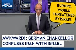 Iran News | Germany's Merz Confuses Iran With Israel, Says Europe, World Threatened By Israel Iran News | Germany's Merz Confuses Iran With Israel, Says Europe, World Threatened By Israel