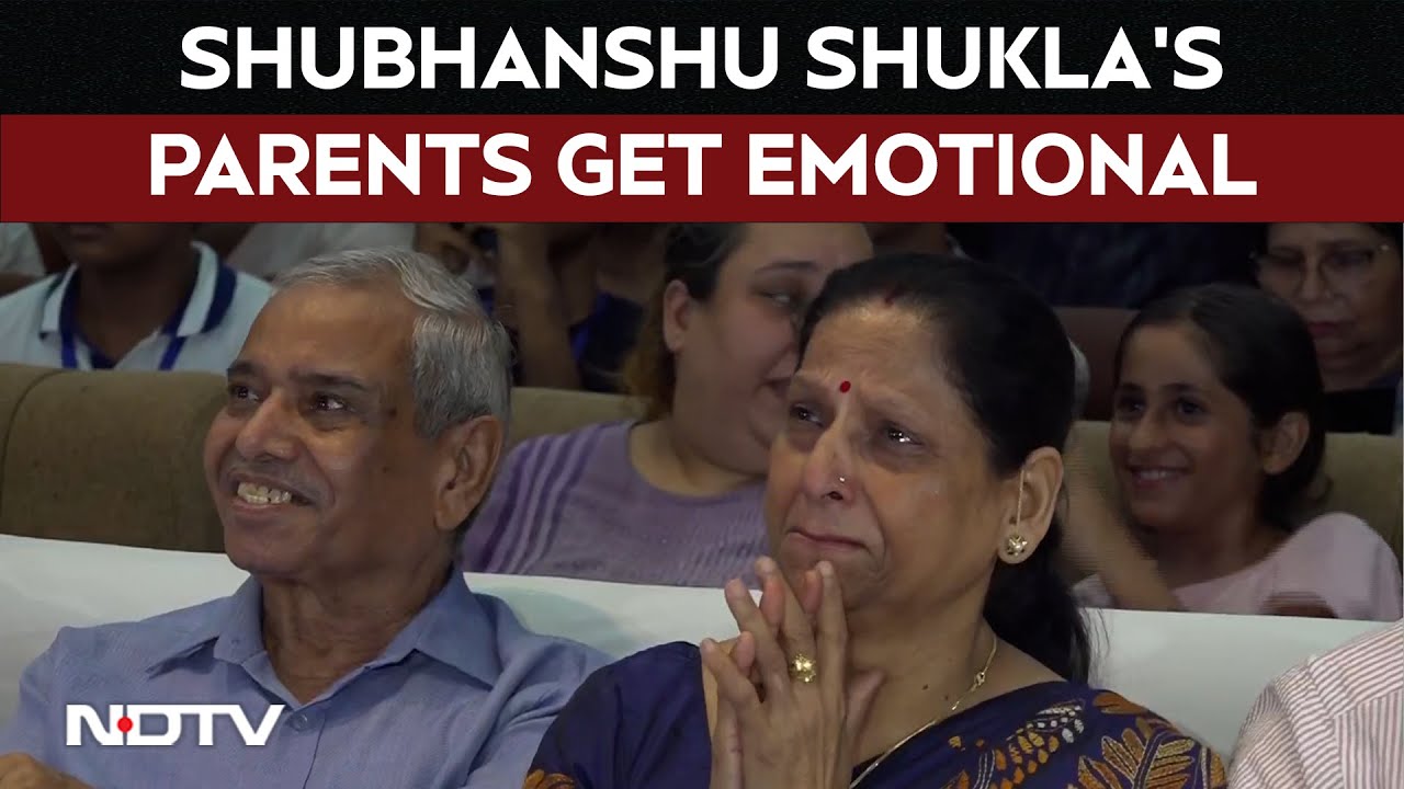 Axiom 4 Mission Launch | Emotional Reaction Of Shubhanshu Shukla's Parents After Lift Off