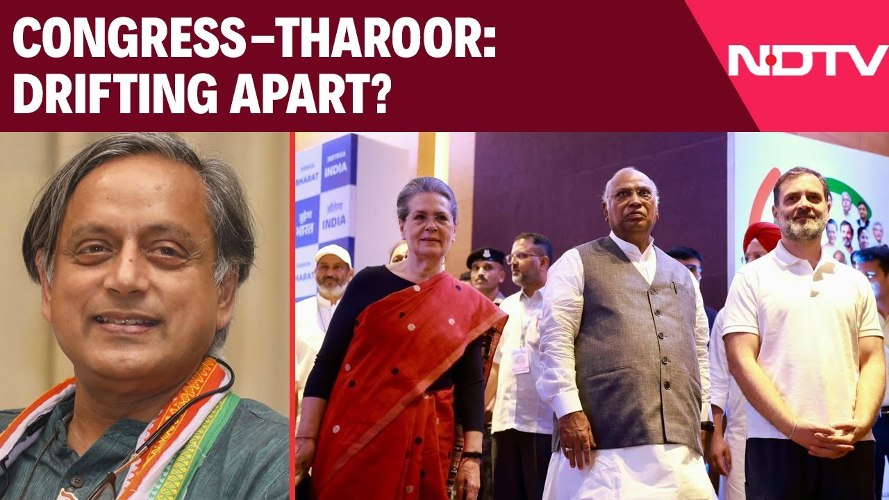 Shashi Tharoor News | Cong-Tharoor: Drifting Apart?