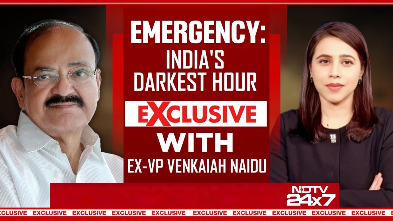 'Being In Jail Strengthened My Resolve': Venkaiah Naidu