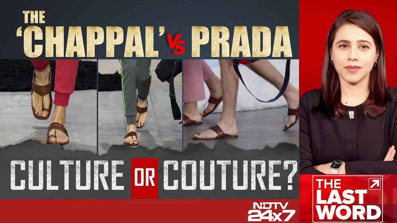 Video: Prada Vs Kolhapuri Chappal | Prada's Kolhapuri Saga
