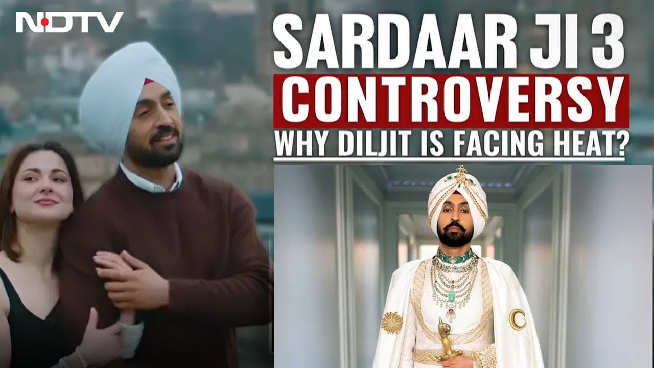 Video : Sardaar Ji 3 Film | 'Sardaar Ji 3' Controversy: Why Diljit Is Facing Heat?