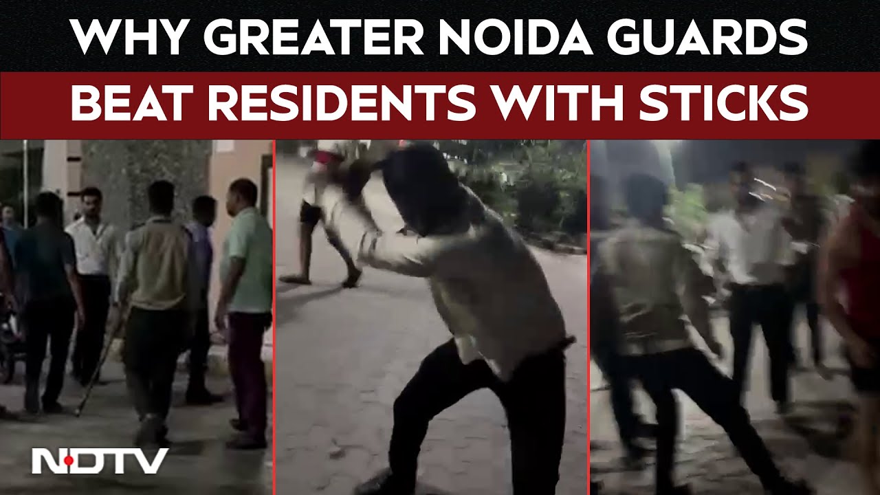 Residents Complained About Power Cut. Greater Noida Guards Smashed Them With Sticks