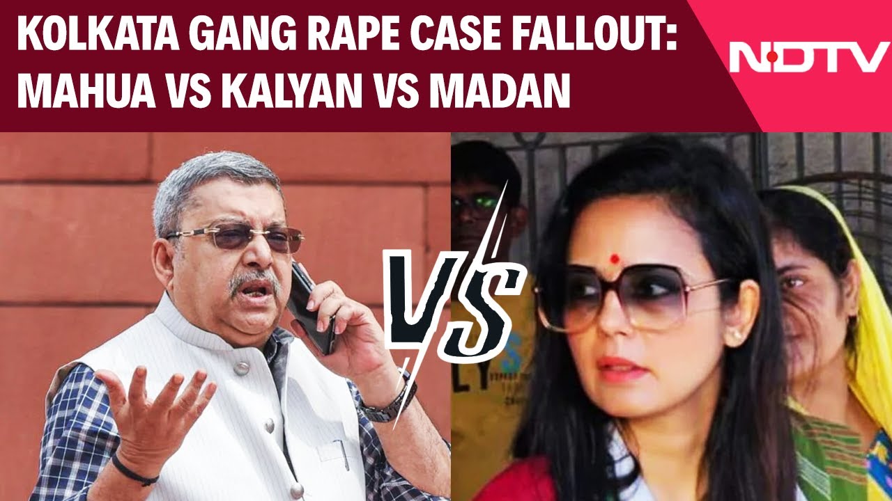Video: Kolkata Gang Rape Case: Why Mahua Moitra Furious At Party Colleagues Madan, Kalyan?