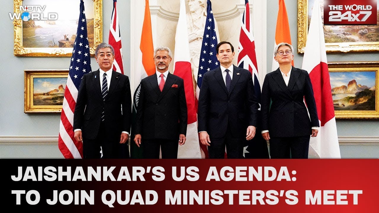 Jaishankar To Join Quad Foreign Ministers' Meet In US Jaishankar To Join Quad Foreign Ministers' Meet In US