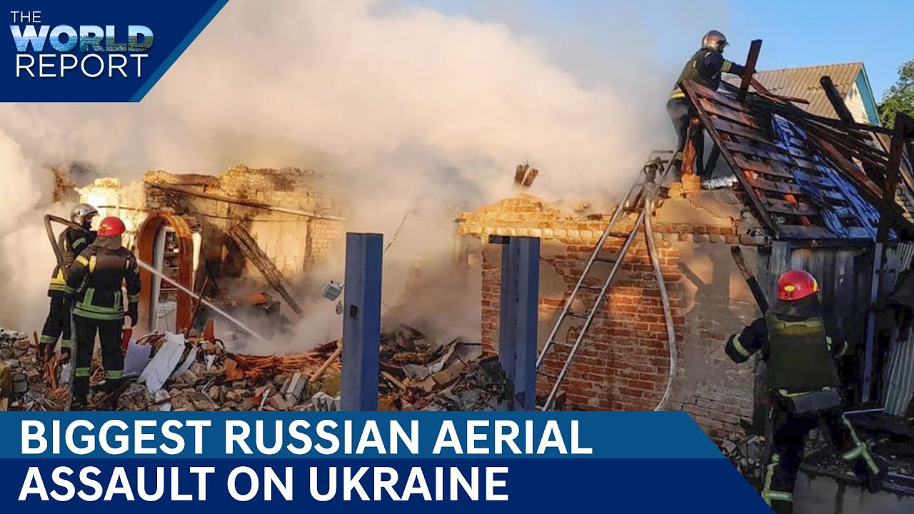 Russia Ukraine War | Russia Pounds Ukraine in Biggest Aerial Strike