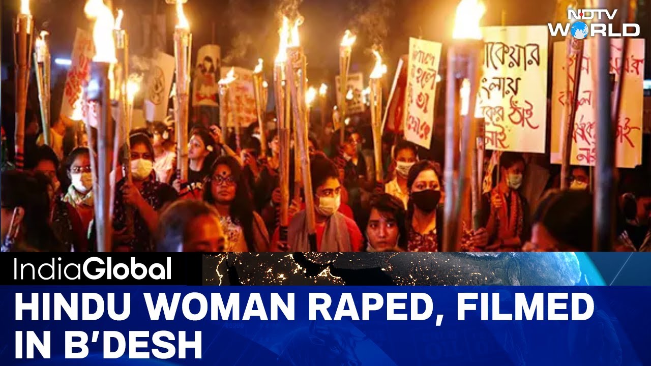 Video : Massive Protest In Bangladesh After Hindu Woman Raped In Cumilla