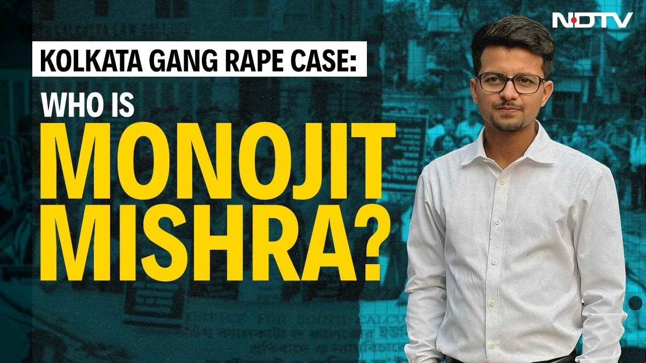 Video: Who Is Monojit Mishra, Key Accused In Kolkata Horror