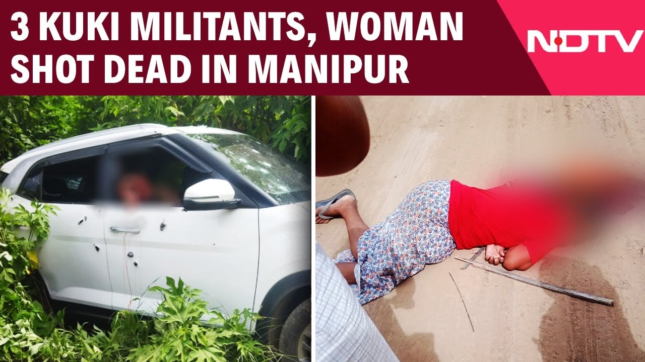 Video: 3 Ceasefire-Linked Kuki Militants And Bystander Shot Dead In Manipur's Churachandpur