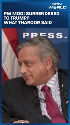 "We Never Asked Anyone To Mediate...": Tharoor Sets Record Straight On Trump's India-Pak Mediation Claim