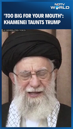 Khamenei Took A Dig At Trump Over His Remark That "Iran Must Surrender" In Latest Public Comments