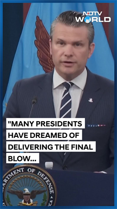 Pentagon Chief Pete Hegseth Says US Strikes On Iran Did Not Target Iranian troops Or People