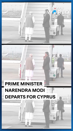 PM Modi Cyprus Visit | PM Modi En Route To Cyprus, Will Attend G7 Summit In Canada