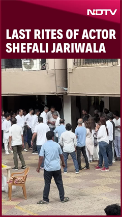 Shefali Jariwala | Last Rites Of Shefali Jariwala