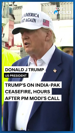 Trump Modi Phone Call | Trump's Latest Statement On India-Pak Ceasefire, Hours After PM Modi's Call