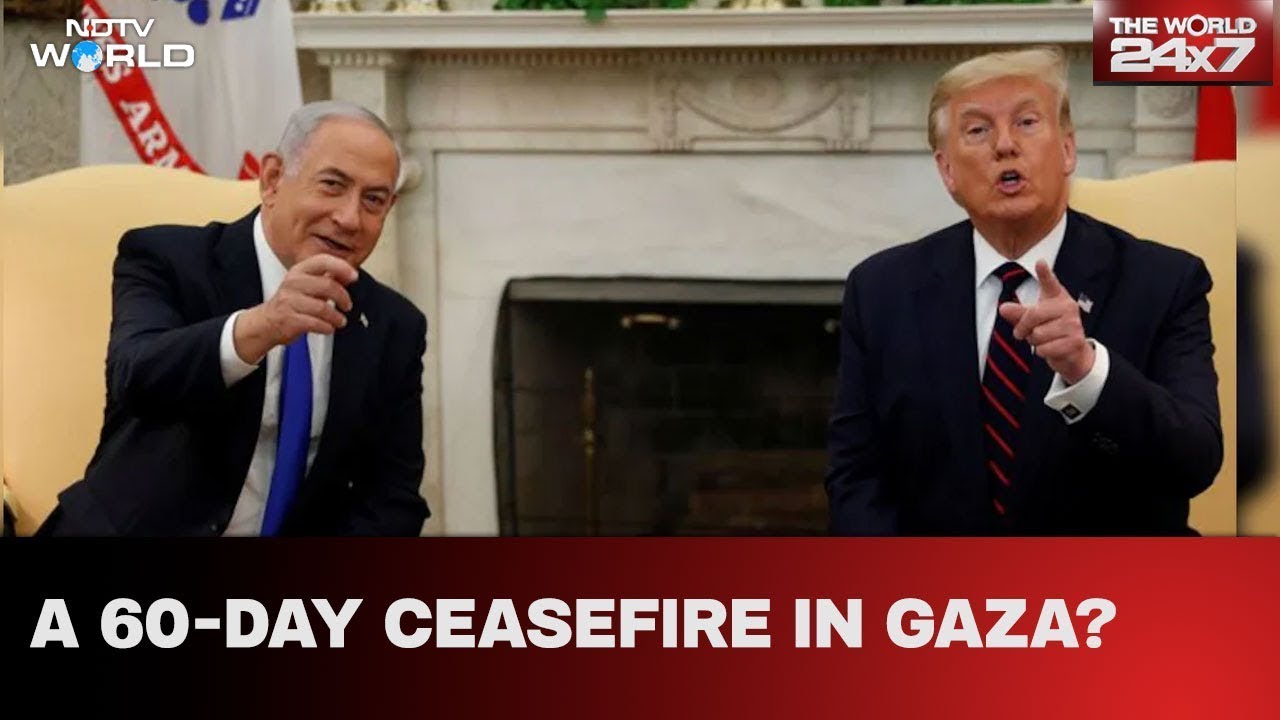 Trump Says Israel Agrees To Finalise 60-Day Gaza Ceasefire