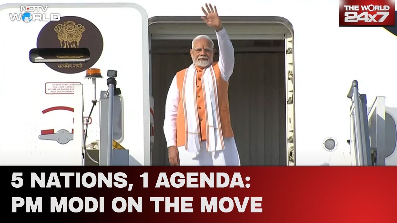 PM Modi's Longest Diplomatic Tour In 10 Years