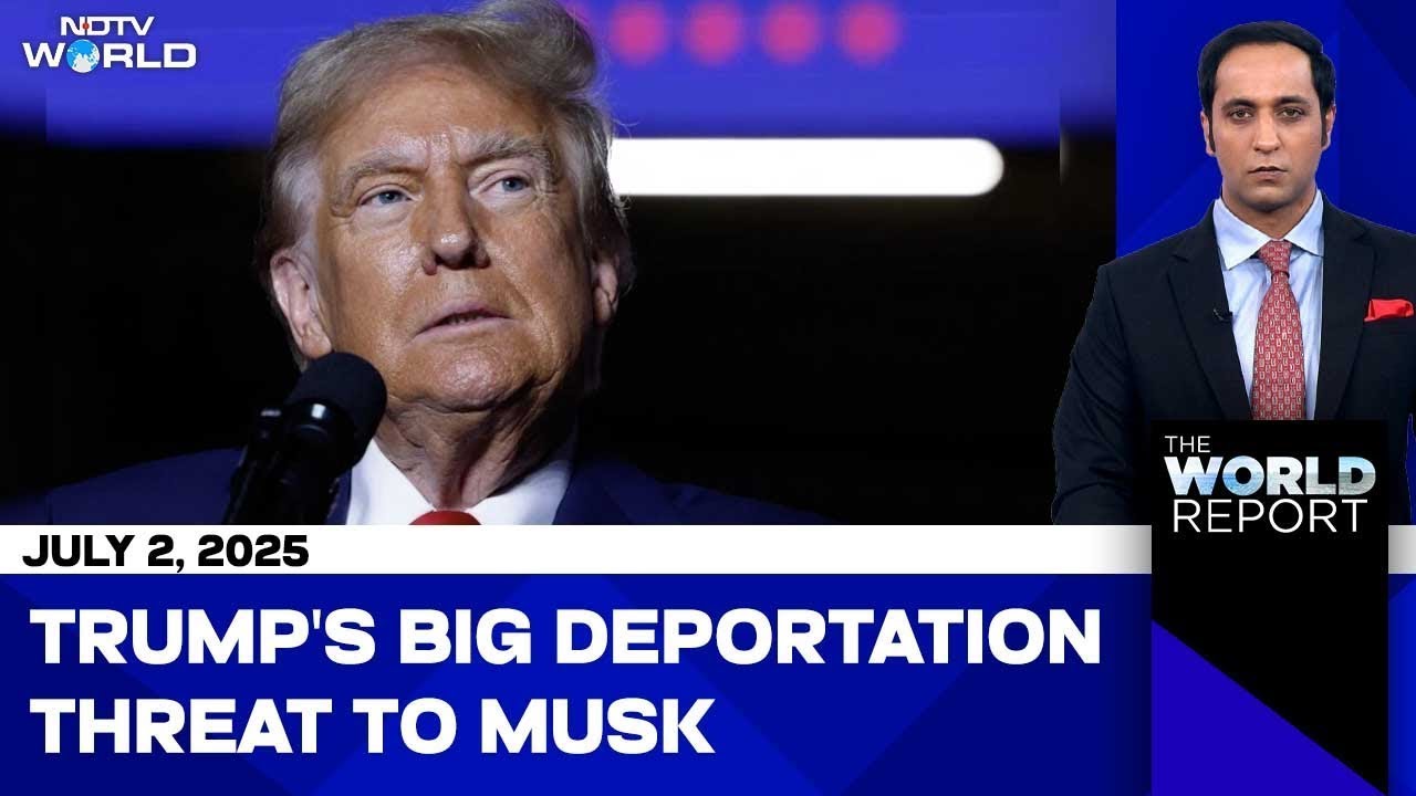 Trump Vs Musk | Iran Suspends IAEA Ties | Dalai Lama Slams China | India-England Test