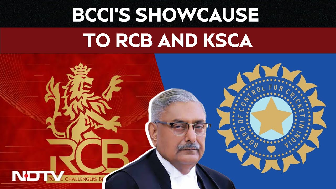 BCCIs Show Cause Notice To RCB And Karnataka Cricket Association