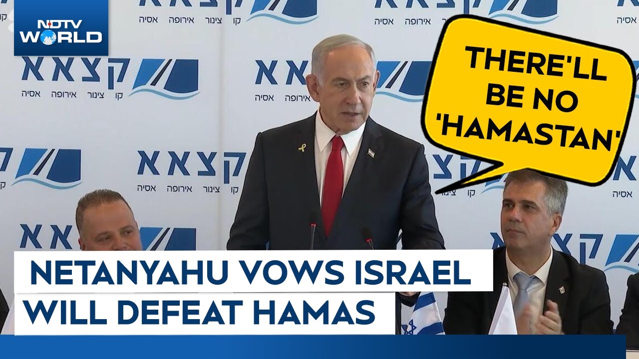 Netanyahu Hamas Ceasefire | There'll Be No Hamastan: Netanyahu Vows Israel Will Defeat Hamas