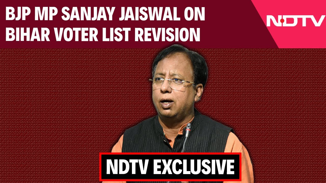 Video: BJP MP On Bihar Voter List Revision: 'They Are Opposing As It Is...'