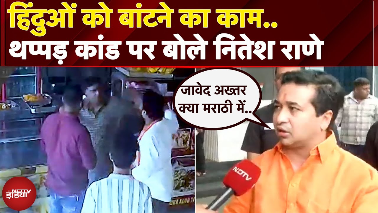 Marathi Language Controversy: हिन्दुओं को बांटने नहीं देंगे, कड़ी सजा मिलेगी- Nitesh Rane | Thane