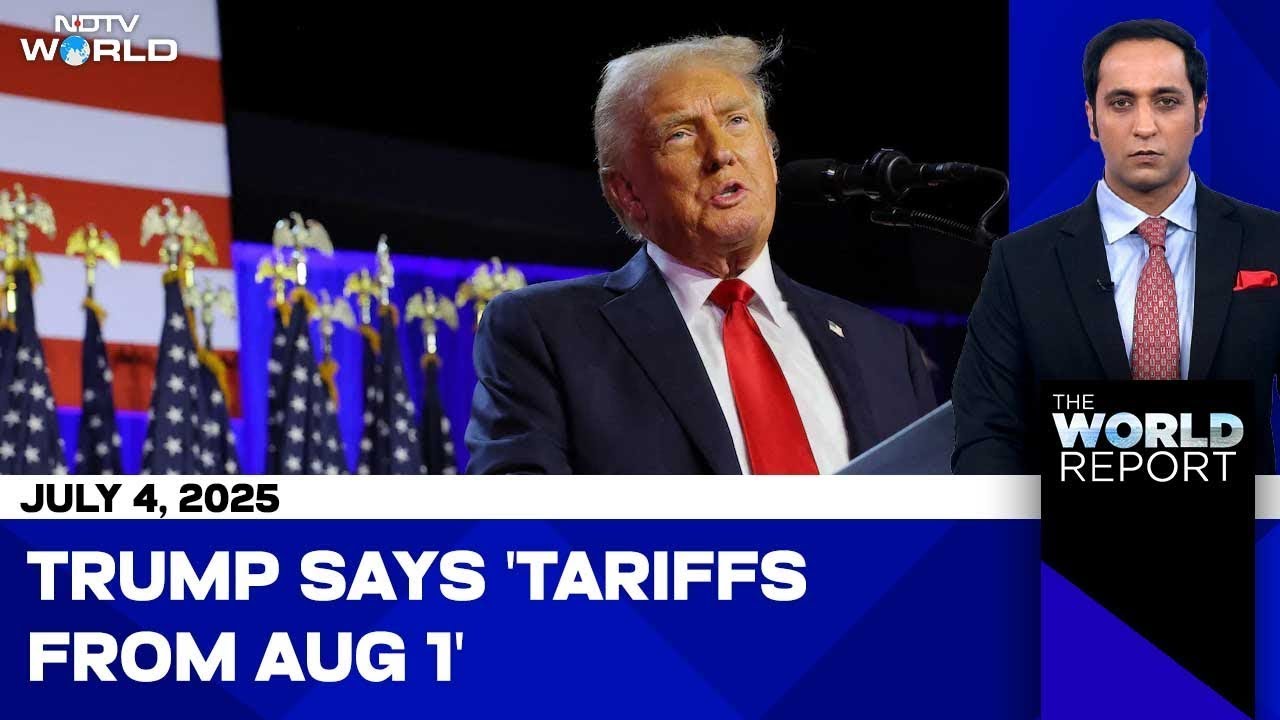 Trump Tariff Deadline Looms | PM Modi's Historic 5-Nation Visit | Mid-Air Brawl Caught On Cam