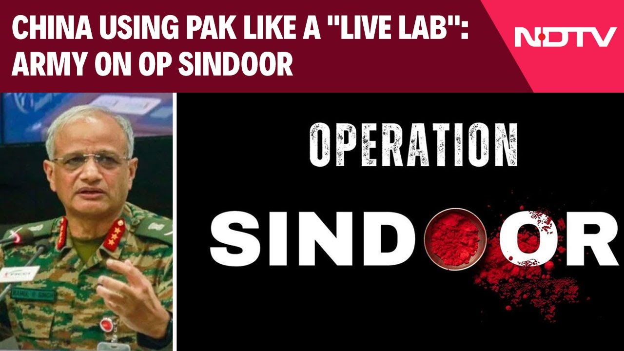 Video: China Pak News | Lt Gen Rahul Singh Shares 'Crucial Lesson' From Operation Sindoor