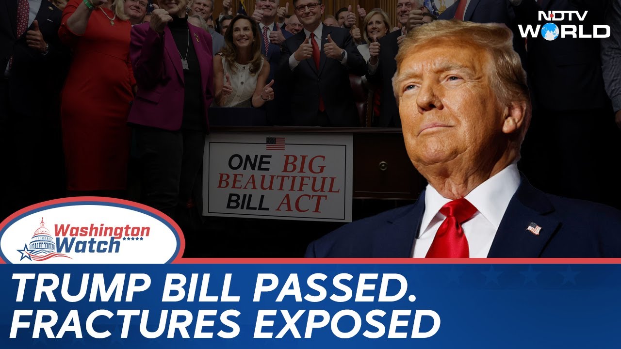 Trump's Big 'Ugly' Bill Passed? | US Remains Divided Over Trump Bill