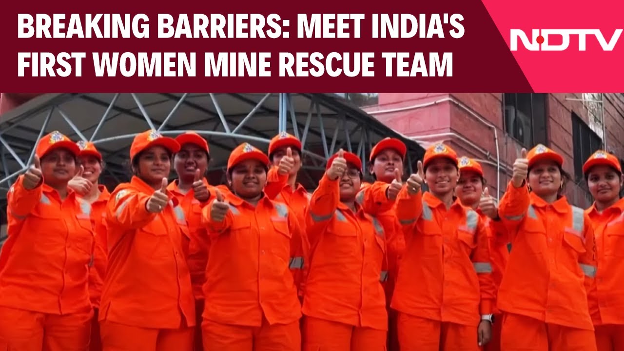 Breaking Barriers: Meet India's First All-Women Mine Rescue Team