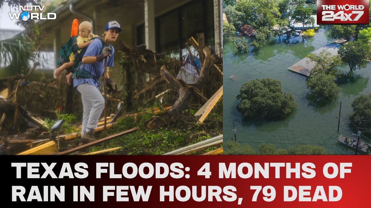 Floods In Austin Texas | Over 75 Dead In Flash Floods In US