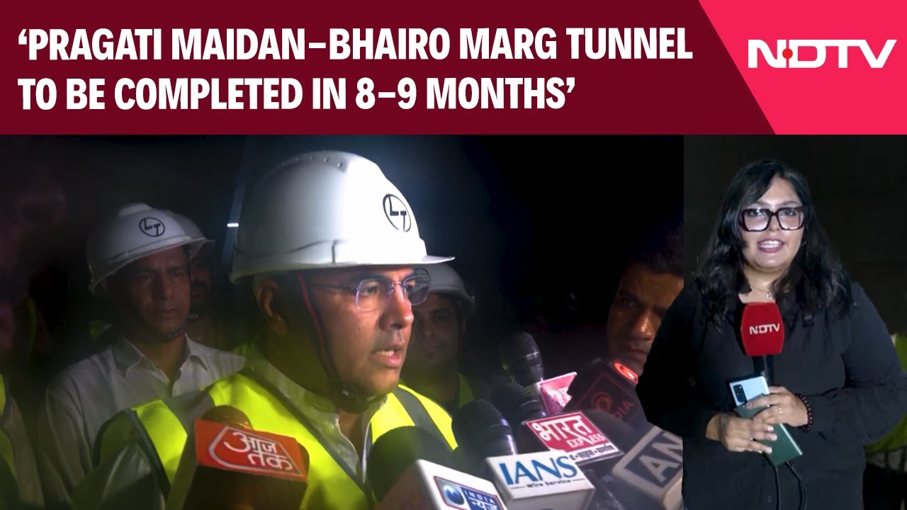 Video: The Work Of Tunnel 5 of ITPO To Be Completed In 8-9 Months: Minister Parvesh Verma